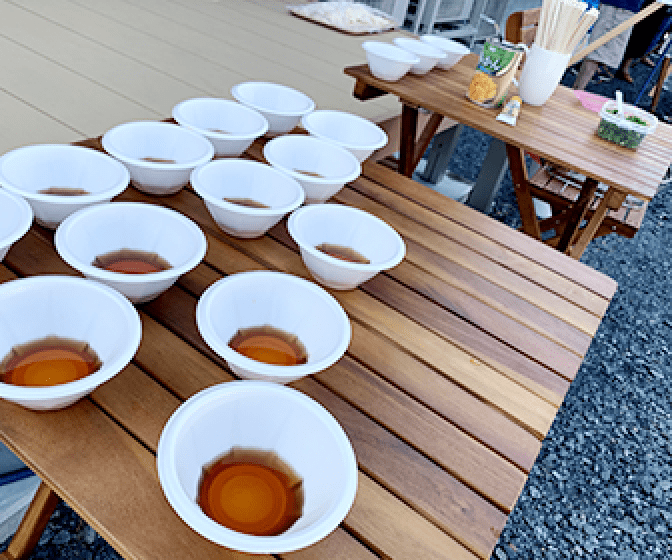 流しそうめん大会